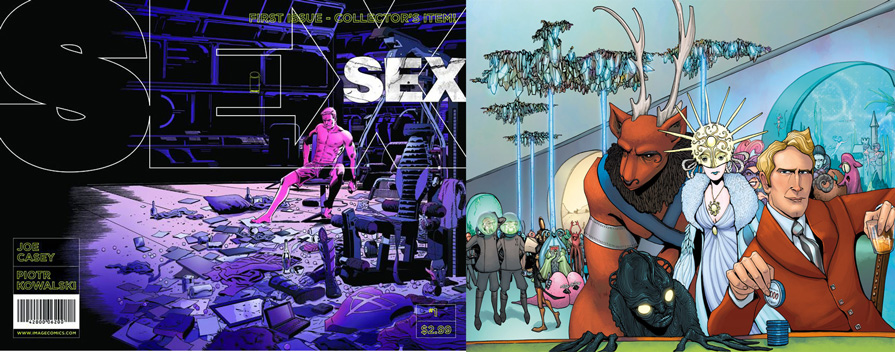 SEX #1 and Lost Vegas #1 Reviews
